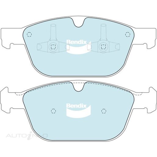 Bendix HD Front Brake Pads - DB2218-HD