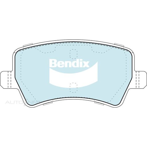 Bendix HD Rear Brake Pads - DB2234-HD