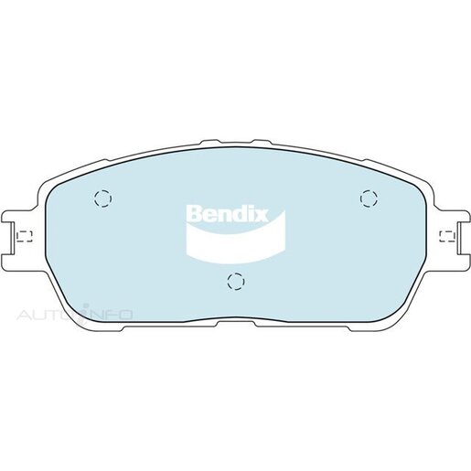 Bendix Front Brake Pads - DB1490-GCT