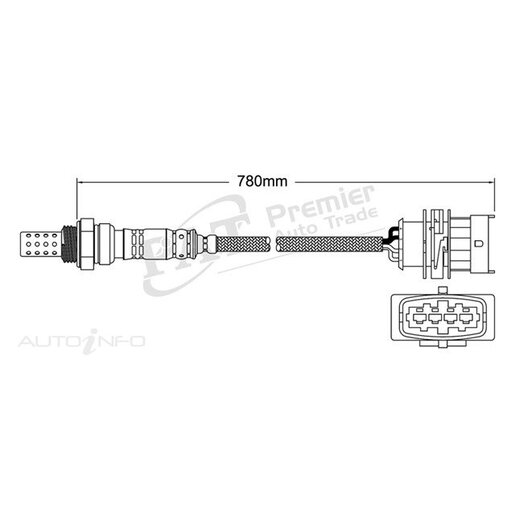 PAT Premium Oxygen/Lambda Sensor Post Catalytic Converter - EGO-131