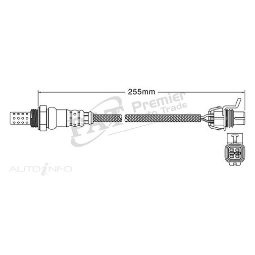 PAT Premium Oxygen/Lambda Sensor Post Catalytic Converter - EGO-588