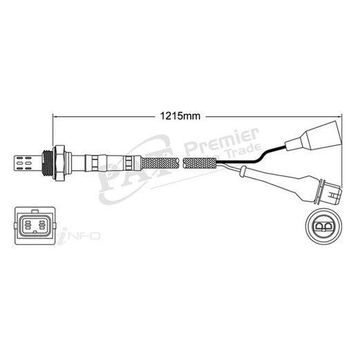 PAT Premium Oxygen/Lambda Sensor Pre-Catalytic Converter/Manifold - EGO-019