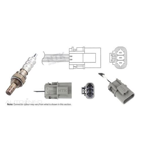 NTK Oxygen/Lambda Sensor - OZA721-EE12