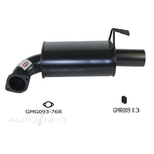 Redback Sports Exhaust System - STR145