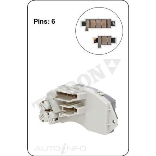 Tridon Merchandiser - Heater Fan Resistors - TFR001