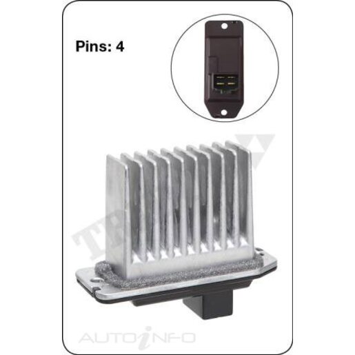 Tridon Heater Fan Resistor - TFR007