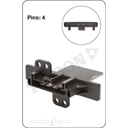 Tridon Heater Fan Resistor - TFR025