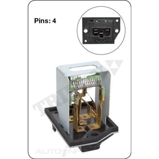 Tridon Heater Fan Resistor - TFR034