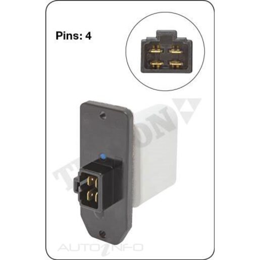 Tridon Heater Fan Resistor - TFR036