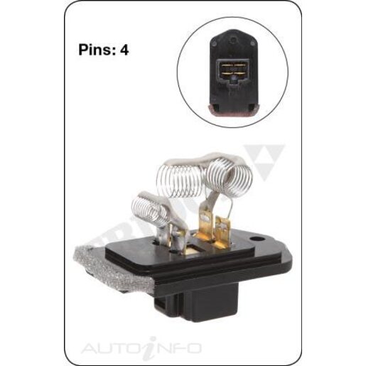 Tridon Heater Fan Resistor - TFR043