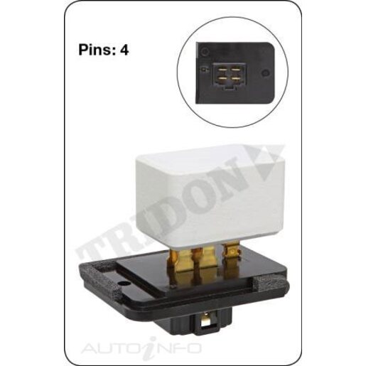 Tridon Heater Fan Resistor - TFR044