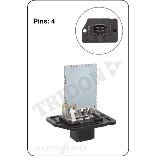 Tridon Heater Fan Resistor - TFR039