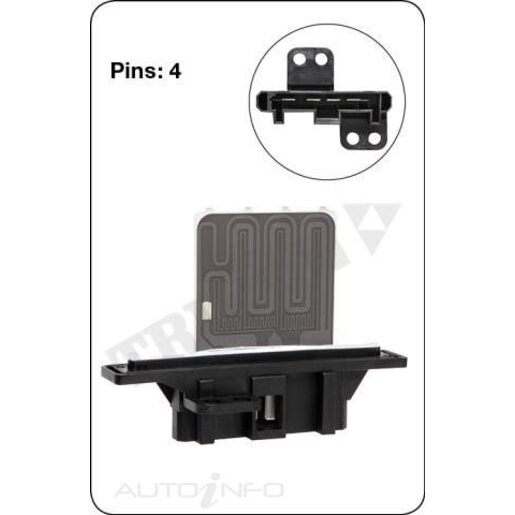 Tridon Heater Fan Resistor - TFR067