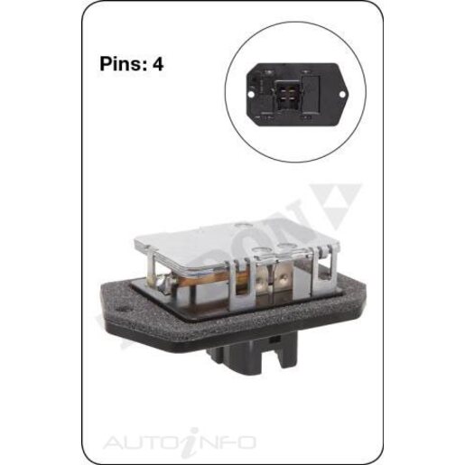 Tridon Heater Fan Resistor - TFR068