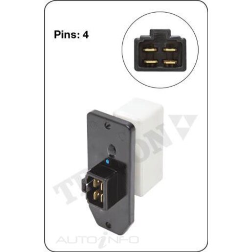 Tridon Heater Fan Resistor - TFR074