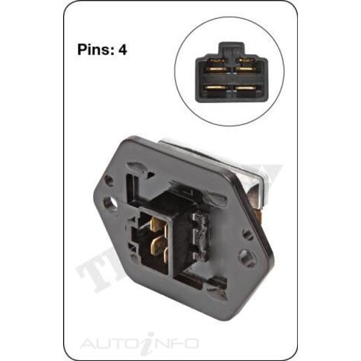 Tridon Heater Fan Resistor - TFR075