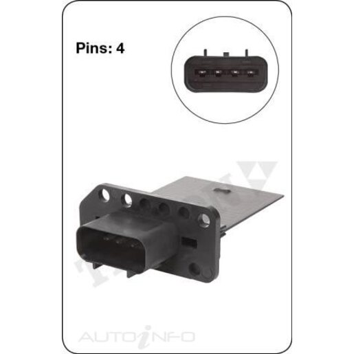 Tridon Heater Fan Resistor - TFR076