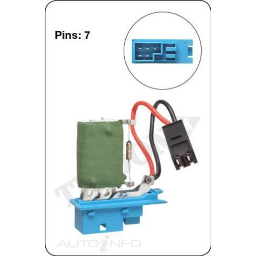 Tridon Heater Fan Resistor - TFR141