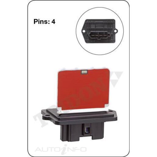 Tridon Heater Fan Resistor - TFR171