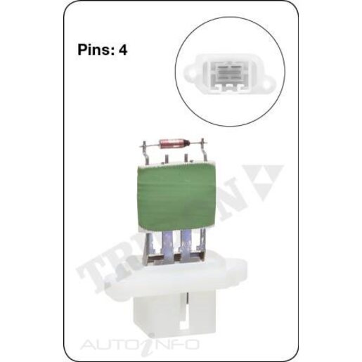 Tridon Heater Fan Resistor - TFR189