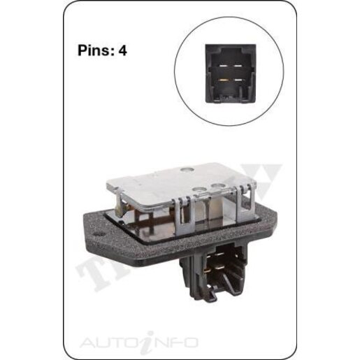 Tridon Heater Fan Resistor - TFR195