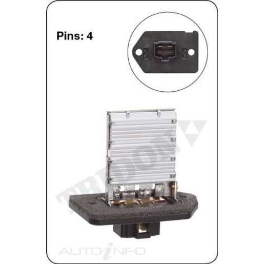 Tridon Heater Fan Resistor - TFR198