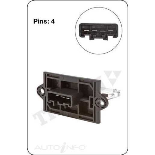 Tridon Heater Fan Resistor - TFR206