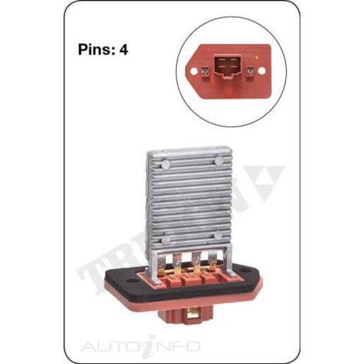 Tridon Heater Fan Resistor - TFR238