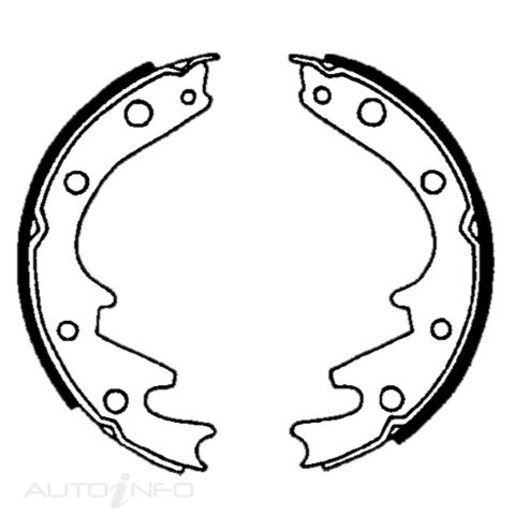 Bendix Front Brake Shoes - BS1163