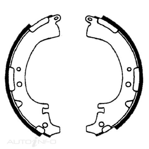 Brake Shoes - Rear