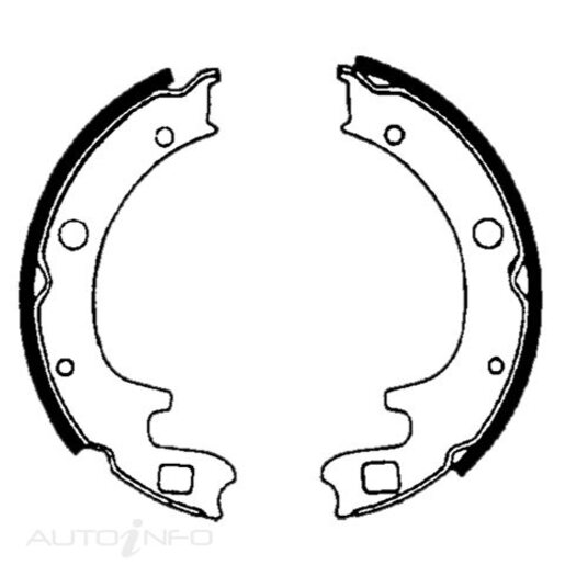 Bendix Rear Brake Shoes - BS1392