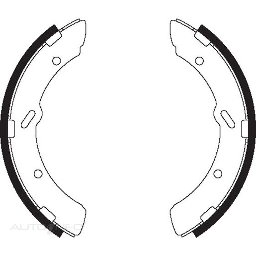 Bendix Rear Brake Shoes - BS1562