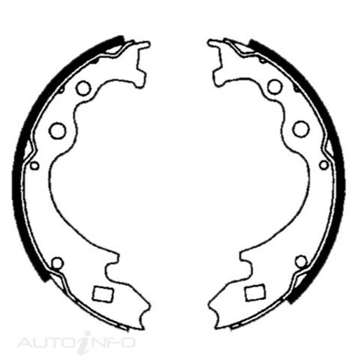 Bendix Rear Brake Shoes - BS1585