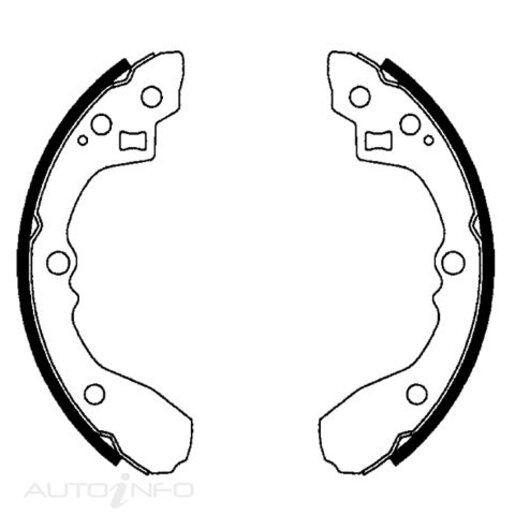 Bendix Rear Brake Shoes - BS5005