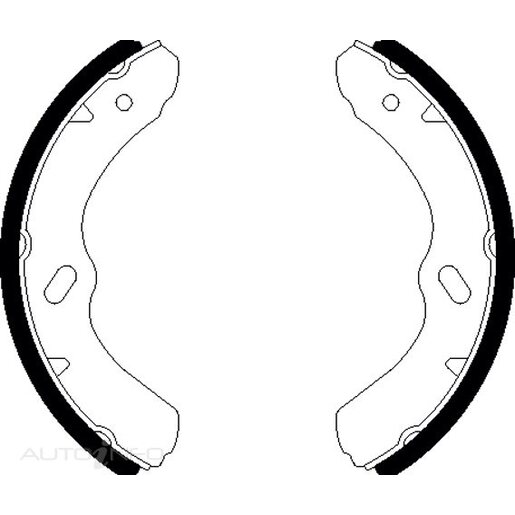 Bendix Rear Brake Shoes - BS5015