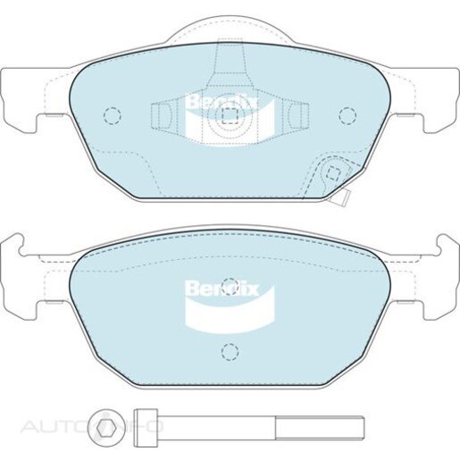 Bendix Front Brake Pads - DB2308-GCT