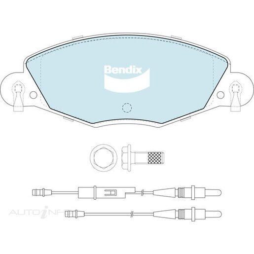 Bendix EURO+ Front Brake Pads - DB2298-EURO+