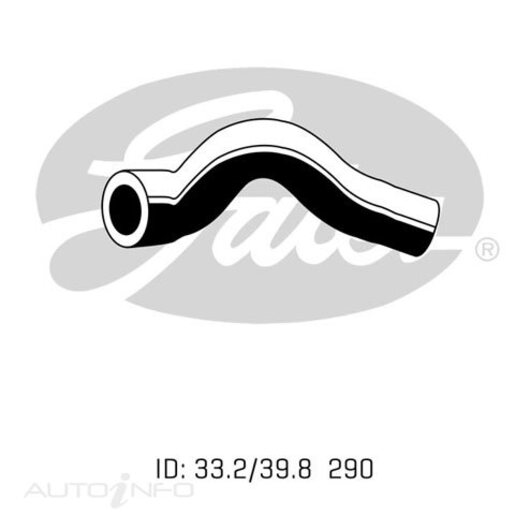 Gates Lower Radiator Hose - 05-2234