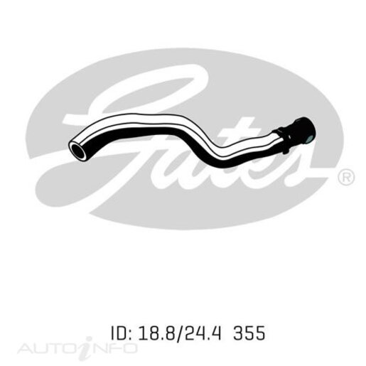 Gates Heater Hose - 02-1573