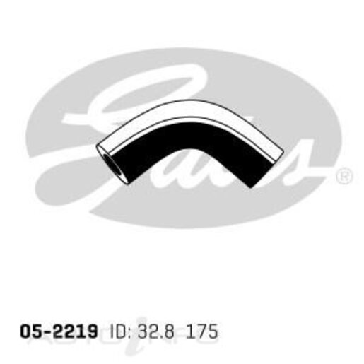 Gates Lower Radiator Hose - 05-2219