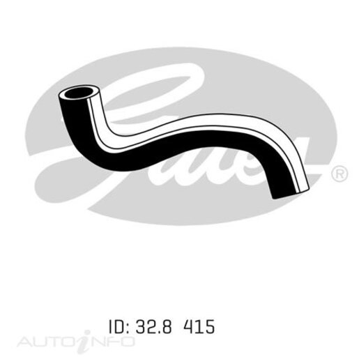 Gates Lower Radiator Hose - 05-2256