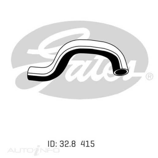 Gates Upper Radiator Hose - 05-2257