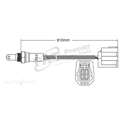 PAT Premium Oxygen/Lambda Sensor Pre-Catalytic Converter/Manifold - EGO-721