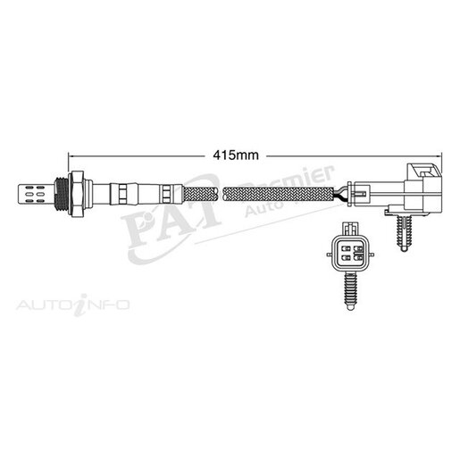 PAT Premium Oxygen/Lambda Sensor Pre-Catalytic Converter/Manifold - EGO-268