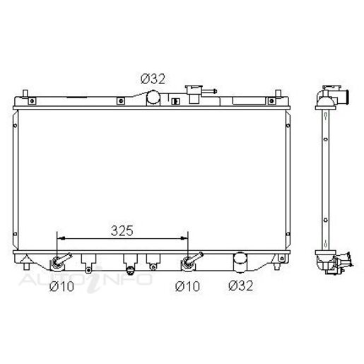 Protex Radiator - RADHN014