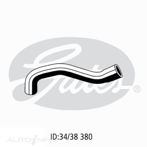 Gates Upper Radiator Hose - 05-2018