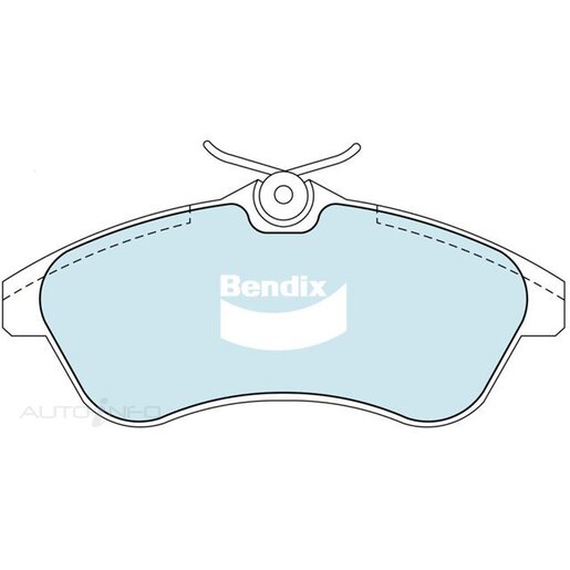 Bendix EURO+ Front Brake Pads - DB2043-EURO+