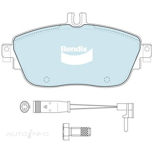 Bendix EURO+ Front Brake Pads - DB2315-EURO+