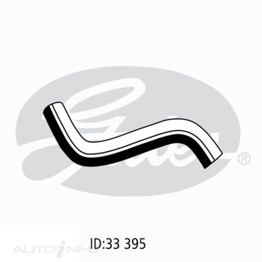 Gates Upper Radiator Hose - 05-2102