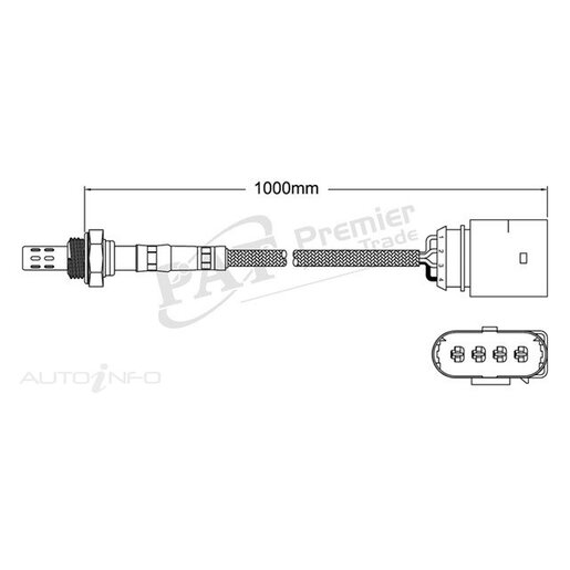 PAT Premium Oxygen/Lambda Sensor Pre-Catalytic Converter/Manifold - EGO-482